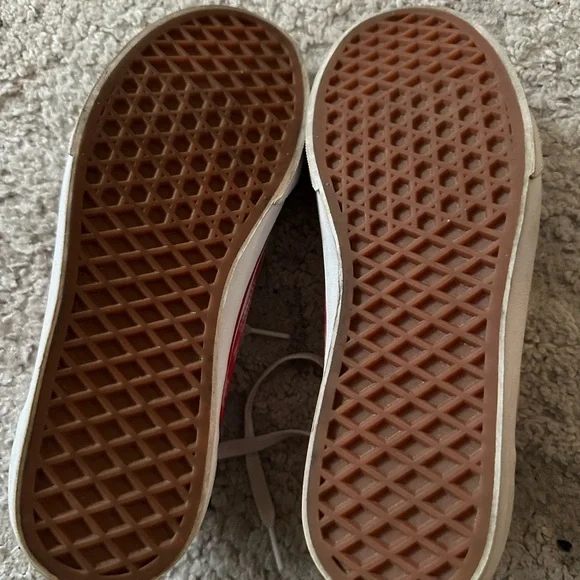 VANS Old Skool Tie Dye Blue, Pink Orange Sneaker Shoe Size 6 Junior - Picture 7 of 11